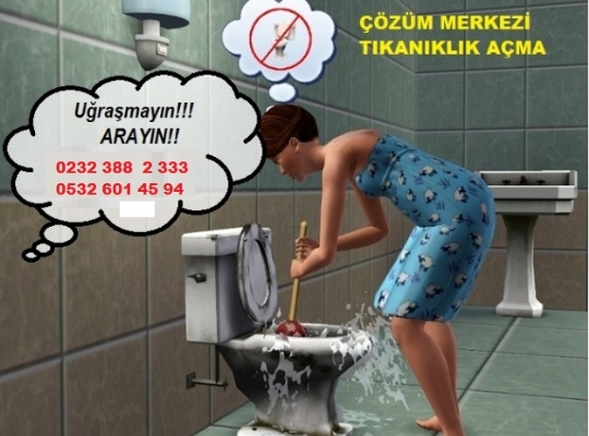 TUVALET GİDERİ AÇMA İzmir bayraklı Emek mah
